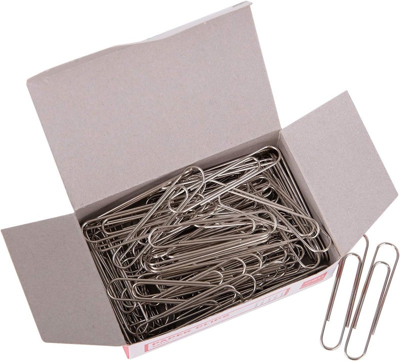 ديلي مشابك ورق، مقاس 50 مم، فضي - Image 3