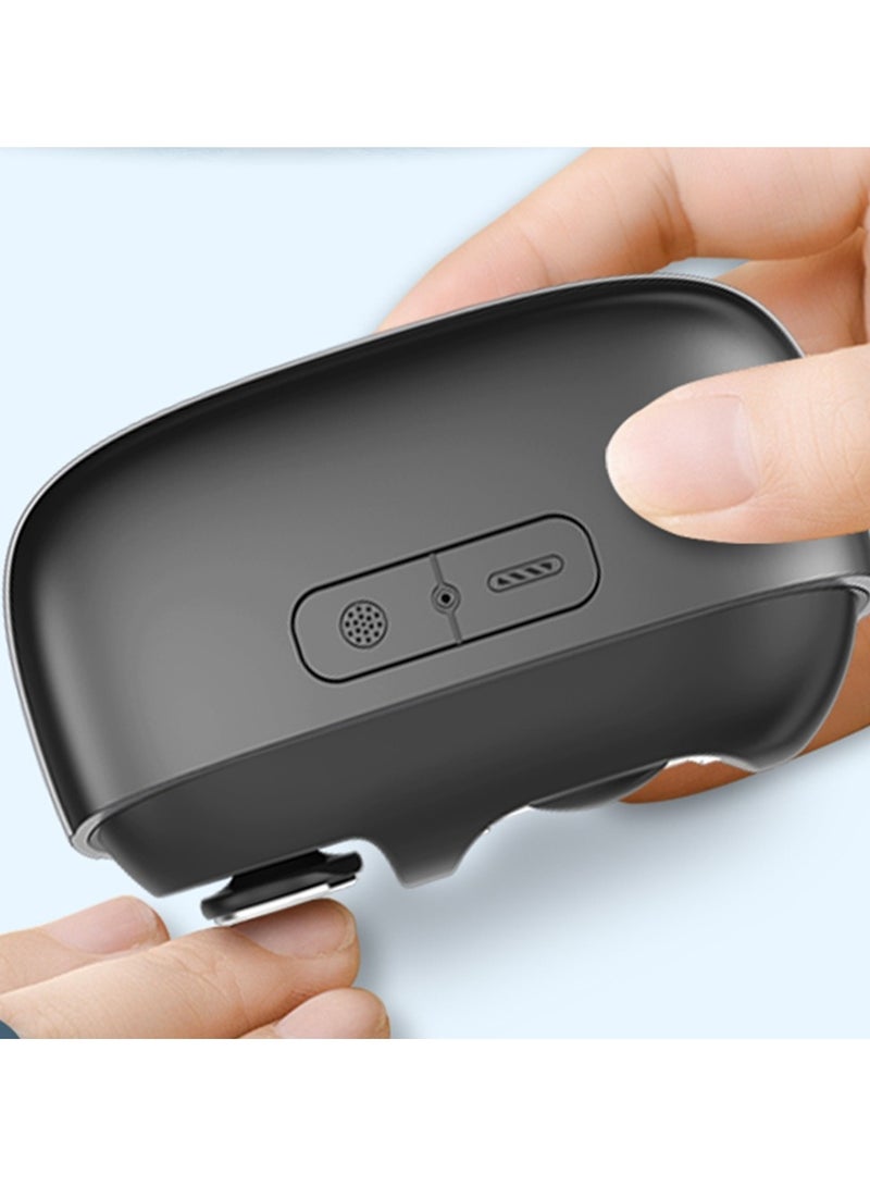 بلو فاير مقلم الأظافر الكهربائي الذكي موديل M13 للحيوانات الأثيفة والبشر - بطارية 500 مللي أمبير قابلة لإعادة الشحن، هادئ وسهل الاستخدام، شاحن من النوع C، ملمع أظافر ergonomic للمسافرين، لكلاب، قطط، أطفال وكبار - Image 1