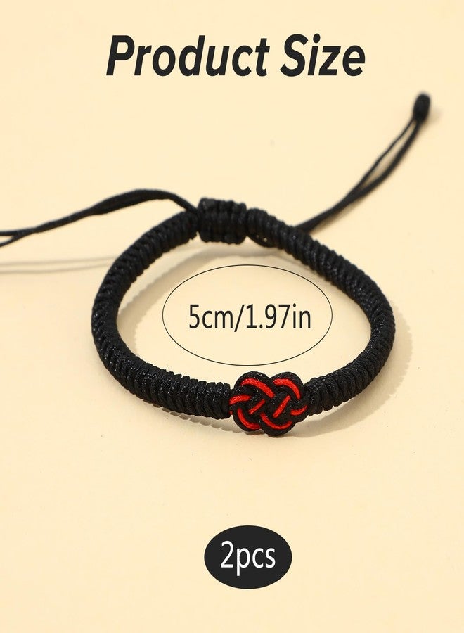 Macuezu Matching Bracelets for Couples, Pinky Promise Bracelet, Red String Bracelet for Girlfriend Boyfriend, Long Distance Relationship Gifts, Friend Jewelry for Birthday Anniversary - Image 3