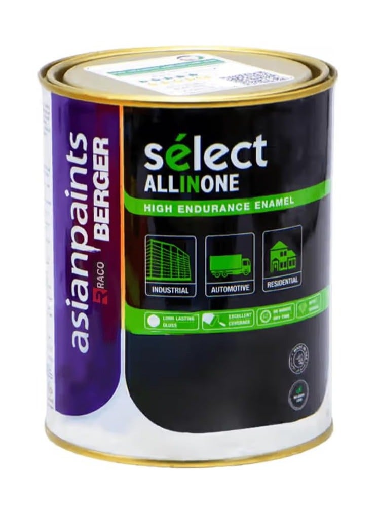 راكو بيرجر سيليكت الكل في واحد مات مينا،، متين للديكورات الداخلية والخارجية - أسود (لتر (900 مل)) - Image 1