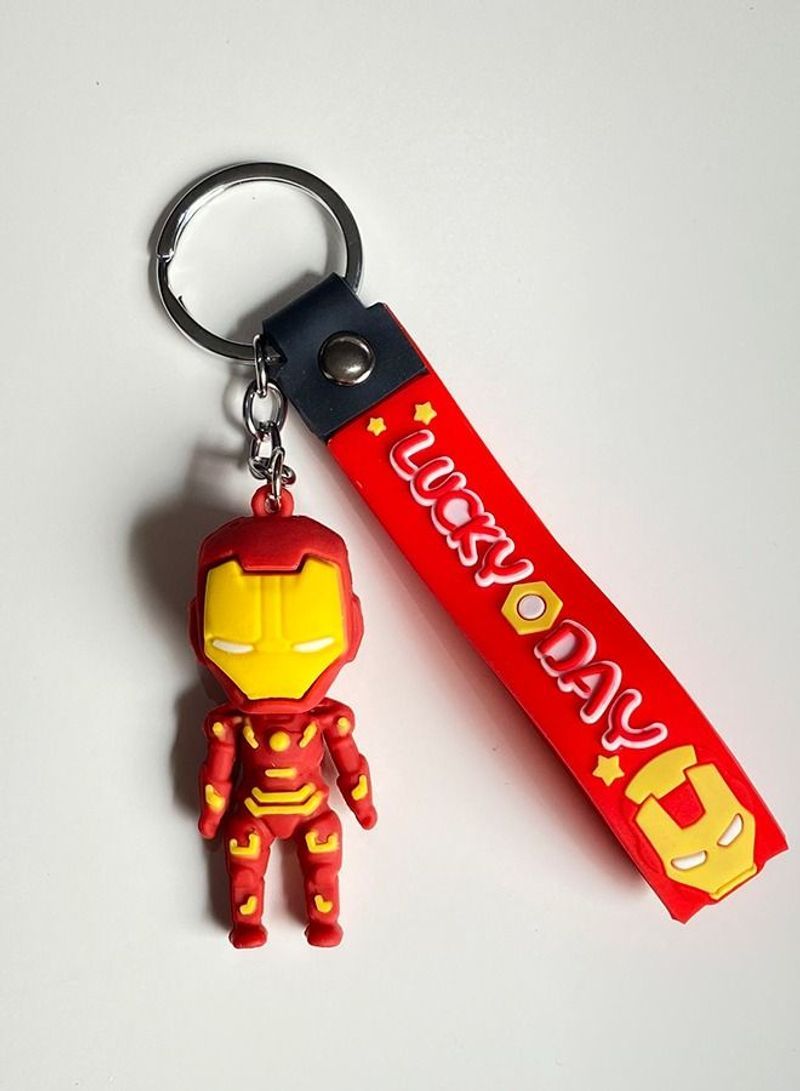 حامل مفاتيح متعدد الوظائف على شكل لاعب كرة سلة بتصميم شريط يوم محظوظ لسهولة الاستخدام