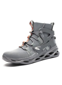 VICTGOAL Steel Toe Boots for Men Women Breathable Safety Shoes Lightweight Work Sneakers  - Image 1