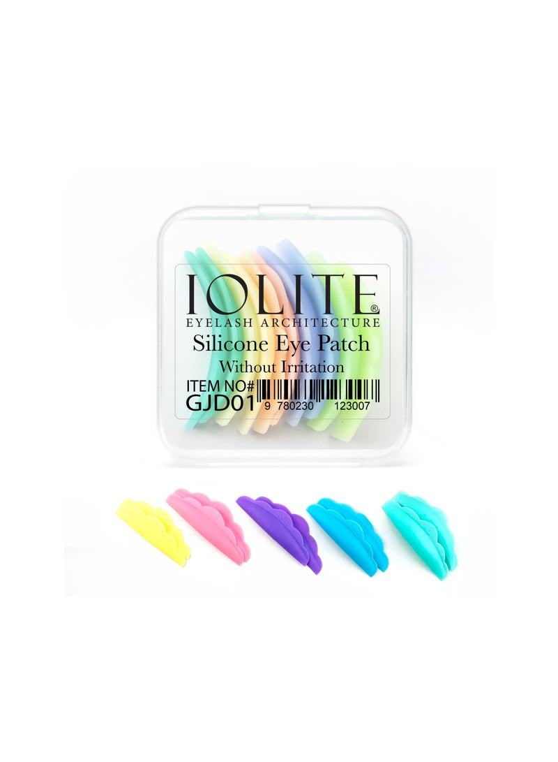 IOLITE Eyelash Silicone Pads Soft and Comfortable Eye Lash Perm Pads | Easy to Use Eyelash Lifting Silicone Pad with 5 Different Sizes - Image 2