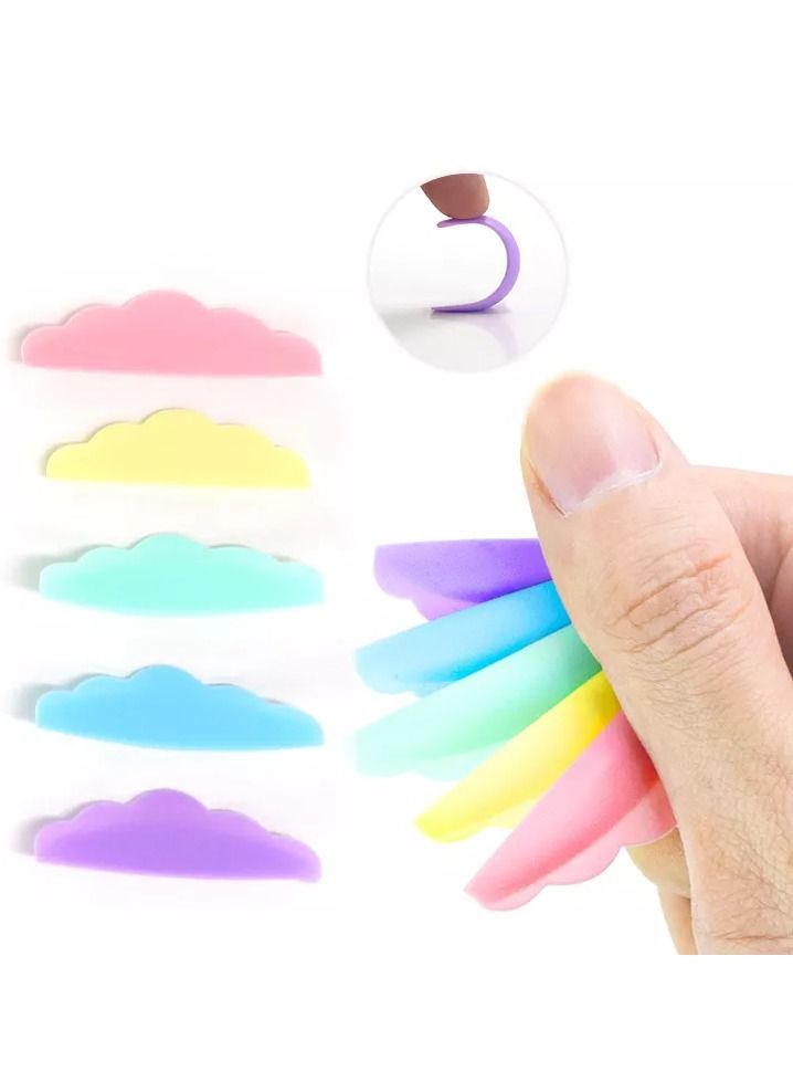 IOLITE Eyelash Silicone Pads Soft and Comfortable Eye Lash Perm Pads | Easy to Use Eyelash Lifting Silicone Pad with 5 Different Sizes - Image 4