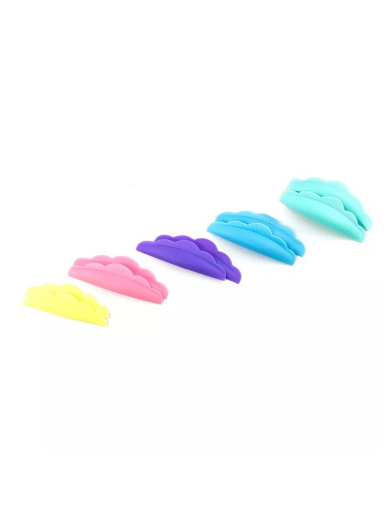 IOLITE Eyelash Silicone Pads Soft and Comfortable Eye Lash Perm Pads | Easy to Use Eyelash Lifting Silicone Pad with 5 Different Sizes - Image 5