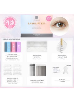 CLIONE PRIME CLIONE PRIME Korean Lash Lift Kit - Brow Lamination Kit Lifting De Pestañas Kit Professional Eyelash Perm Kit Eyelash Lift Kit Lash Perm Eyebrow Lamination Laminado De Cejas Kit Profesional  - Image 4