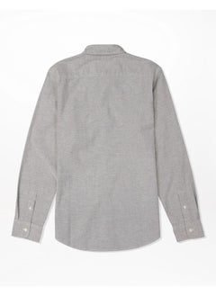 American Eagle قميص أكسفورد مرن بقصة ضيقة من AE  - Image 4