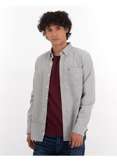 American Eagle قميص أكسفورد مرن بقصة ضيقة من AE  - Image 1