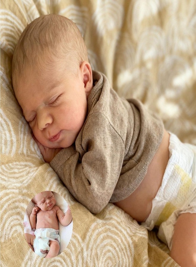 Anano Reborn Baby Dolls Silicone Full Body-18 in Realistic Babys Doll, Full Silicone Baby Doll Boy, Lifelike Newborn Babies, Real Life Reborn Dolls Posable with Accessories - Image 1