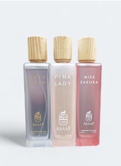 PACKAGE ASAAF FOR WOMEN 3* PCS 200 ML