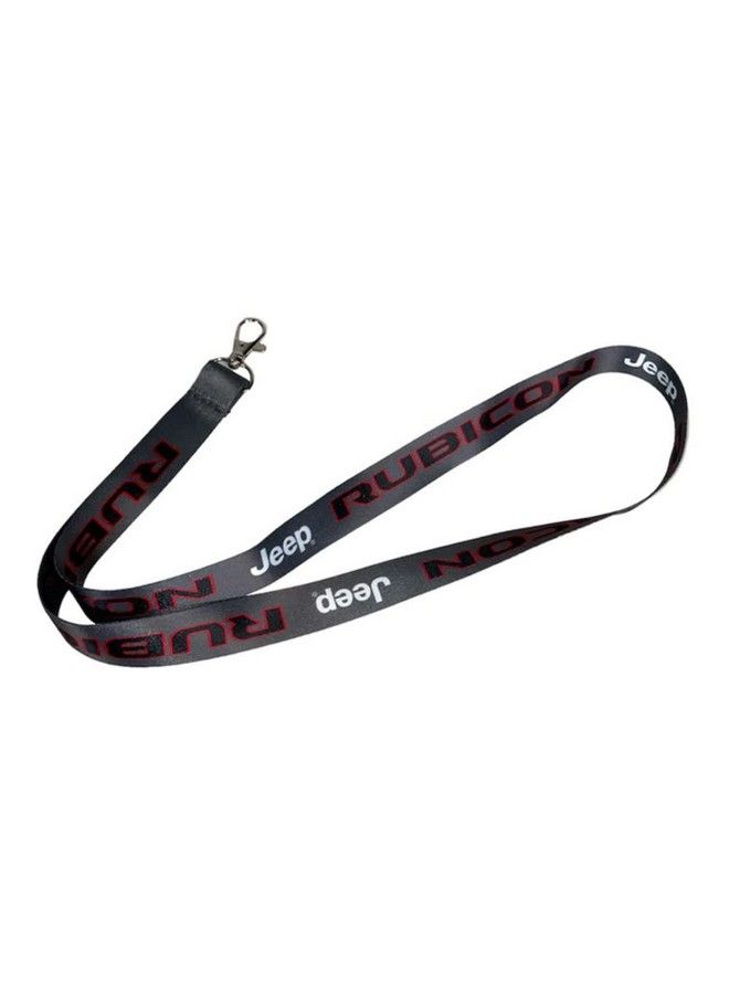 Jeep Rubicon Logo Lanyard Badge Holder With Swivel Lobster Clasp Keychain Holder - Image 5