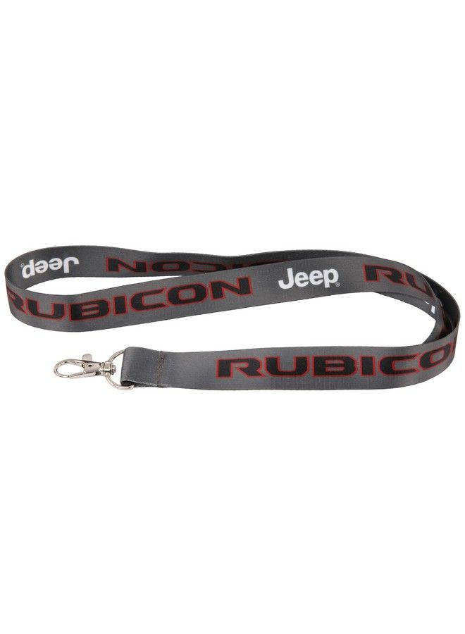 Jeep Rubicon Logo Lanyard Badge Holder With Swivel Lobster Clasp Keychain Holder - Image 2