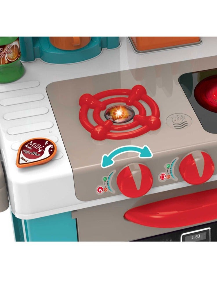 Addo Busy Me Chefs Kitchen Battery Operated  | Kitchen Playset with Real Cooking Sounds & Lights |Interactive Playset | Imaginative Play | Role Play | Pretend Play | Gift for Kids and Toddlers - Image 3