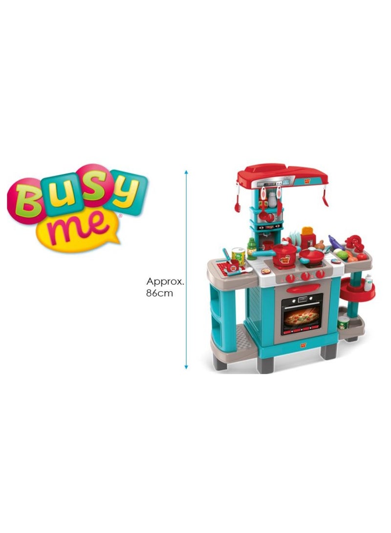 Addo Busy Me Chefs Kitchen Battery Operated  | Kitchen Playset with Real Cooking Sounds & Lights |Interactive Playset | Imaginative Play | Role Play | Pretend Play | Gift for Kids and Toddlers - Image 5