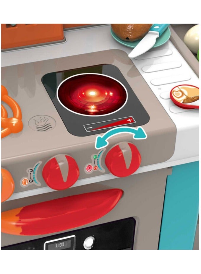 Addo Busy Me Chefs Kitchen Battery Operated  | Kitchen Playset with Real Cooking Sounds & Lights |Interactive Playset | Imaginative Play | Role Play | Pretend Play | Gift for Kids and Toddlers - Image 4