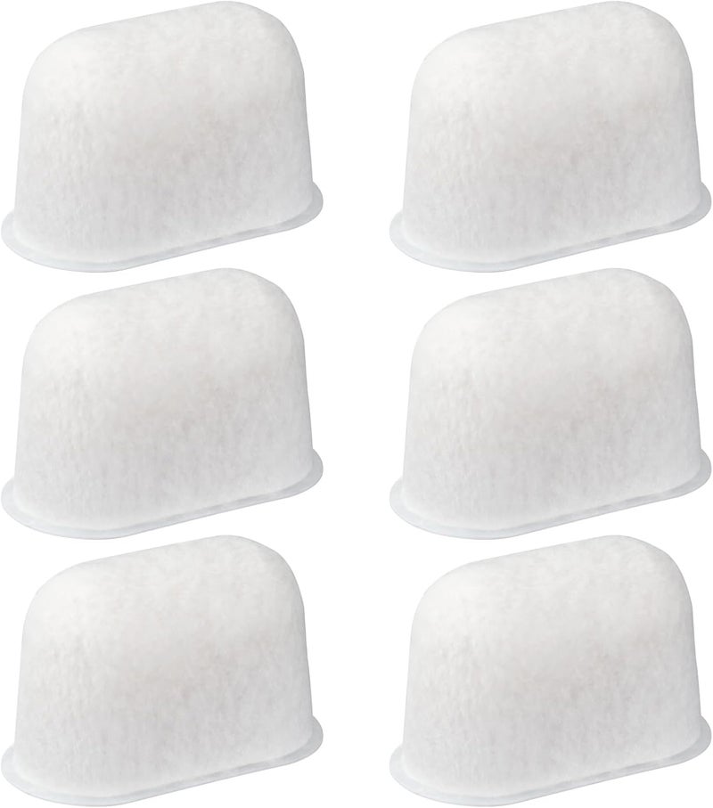 lasuroa 6 Pack Resin Coffee Machine Water Filters Replacement for Breville Espresso Machine BWF100, 870 878 880 860 840 810 450 500, Hard Water Softener & Chlorine Removal Carefully selected material - Image 1