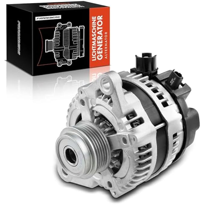 Frankberg Alternator Generator Compatible with 159 939 2.4L 2005-2011 Brera 939 2.4L 2006-2010 Spider 939 2.4L 2007-2010 Replace# 50500728 - Image 1