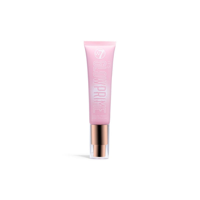 W7 It's Glow Prime Radiant Face Primer - Hydrating Skin & Blurring Imperfections - Watermelon Extract Facial Primer - Image 1