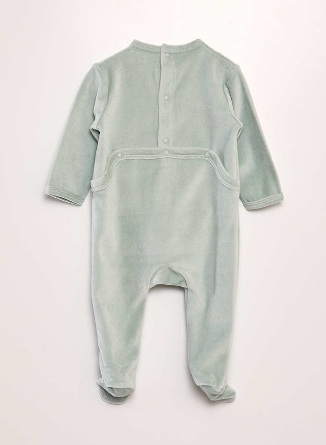 Kiabi Unisex Velour Sleepingsuit - Image 3