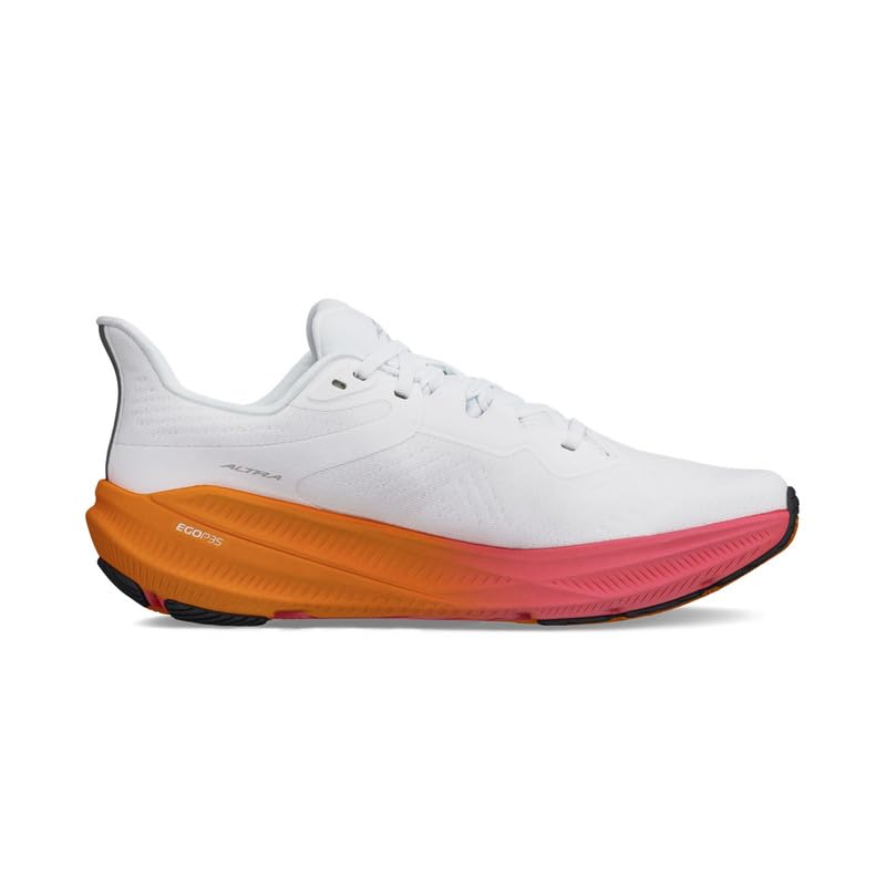 ALTRA Women's Experience Flow 2 Road Running Shoe, White/Orange, 5.5 - Image 3