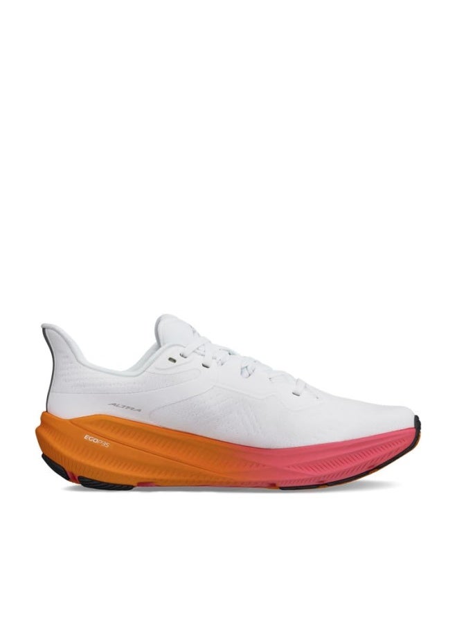 ALTRA Women's Experience Flow 2 Road Running Shoe, White/Orange, 5.5 - Image 1
