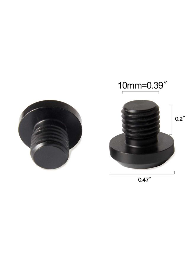 4-Piece Motorcycle Mirror Hole Banking Plug - Image 2
