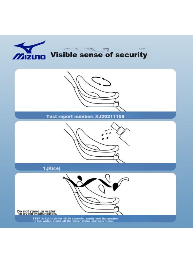 Mizuno Anti-fog Spray For Gl, Anti-mist Spray For Goggles, Myopia Swimming Goggles Lens, High-definition Winter Defogging Device N3cg2003 - Image 5