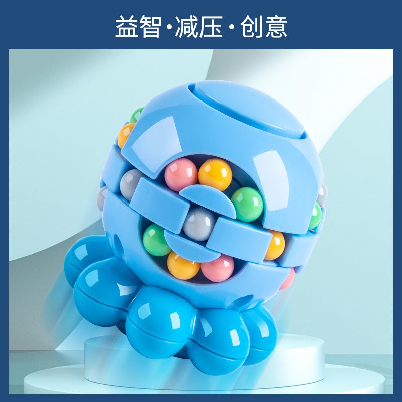 Octopus Decompression Toys Magic Beans Magic Cube Explosions Children'S Toys 3D Magic Cube Educational Toys - Image 3