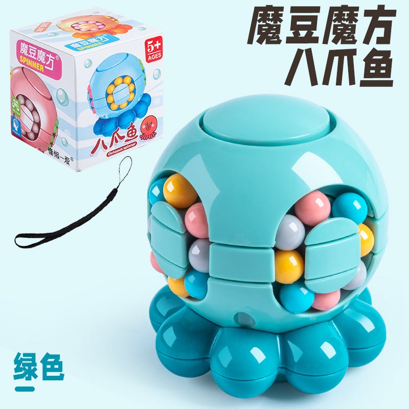 Octopus Decompression Toys Magic Beans Magic Cube Explosions Children'S Toys 3D Magic Cube Educational Toys - Image 1