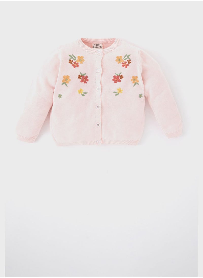 DeFacto - Infant Floral Print Cardigan - Image 1