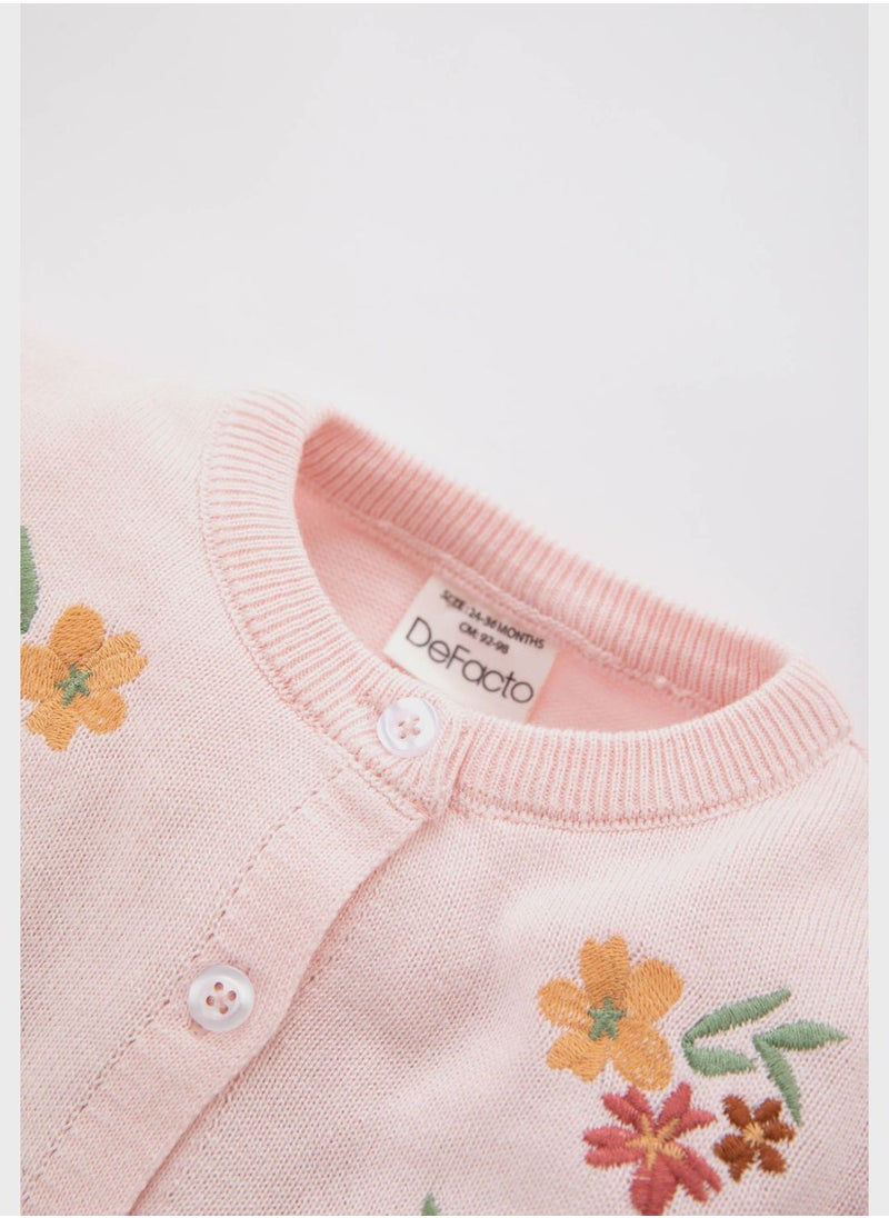 DeFacto - Infant Floral Print Cardigan - Image 1