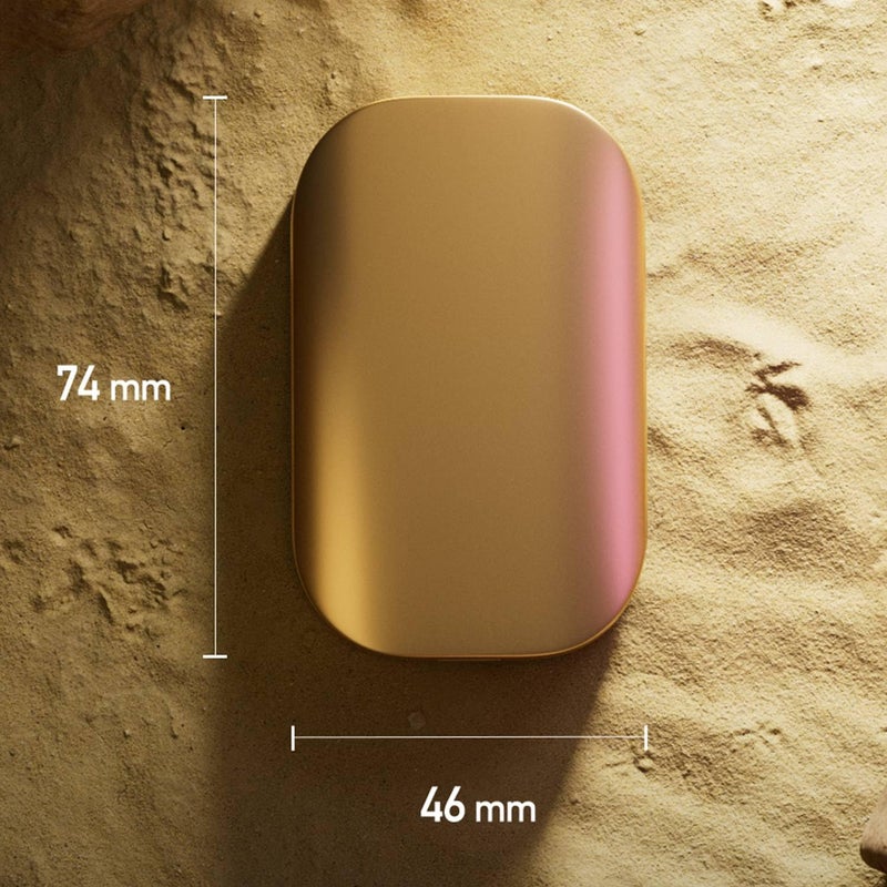 SK Hynix Beetle X31 1TB Portable SSD with DRAM, up to 1050MB/s, USB 3.2 Gen2, External Hard Drive Compatible with PC, Mac, Laptop, PS5 (Champagne Gold) - Image 2