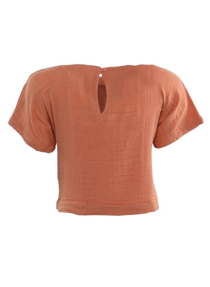 Bunai Bunai Root Collection Rust-colored Top TP07003  - Image 3