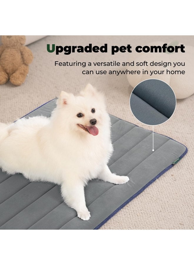 بالنس وسادة قفص الكلب BALANCE، وسادة قفص إسفنجية للكلاب، سرير للحيوانات الأليفة مقاوم للماء وقابل للغسل وسجادة قفص مسطحة للكلاب الصغيرة - Image 2