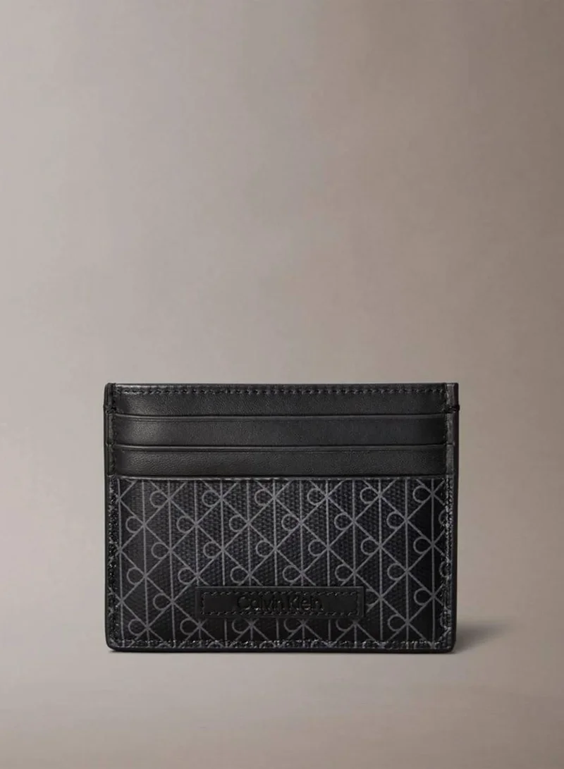 CALVIN KLEIN Allover Monogram Logo Card Holder