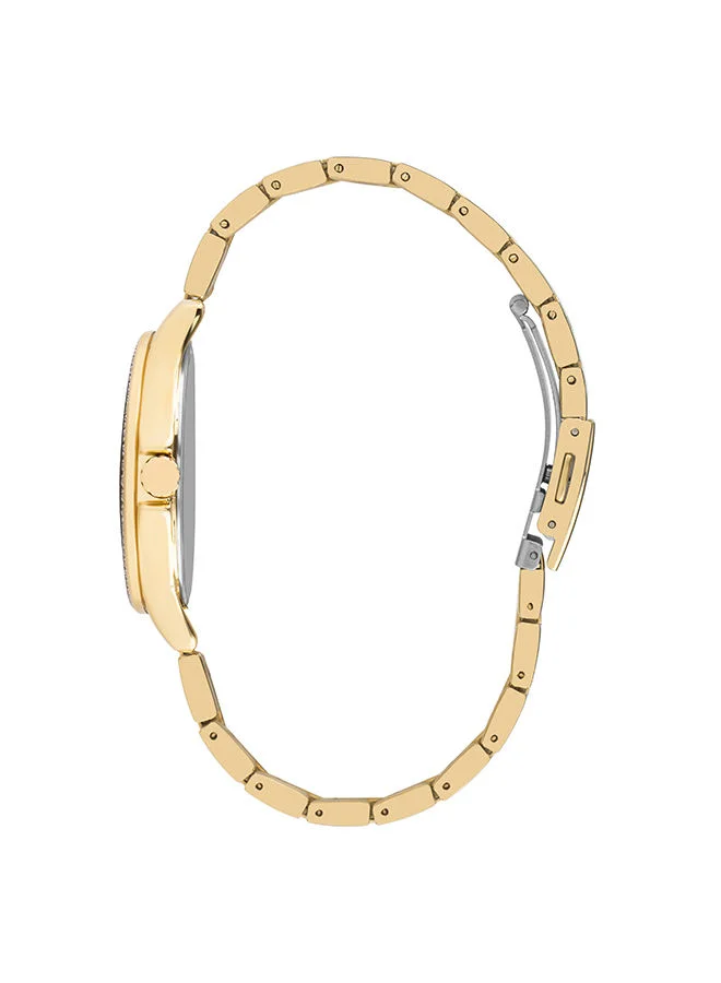 Lee Cooper Women Chronograph Tonneau Metal Wrist Watch LC07512.130