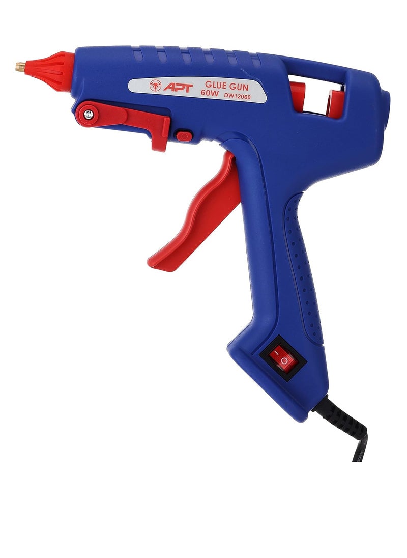 Apt glue gun with 3 pcs glue stick 60w (dw12060)  - Image 1