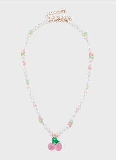 Ginger Pearl Pendant Necklace  - Image 1