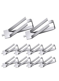 Excefore 10 Pack Ender 3 Glass Bed Clips Stainless Steel Glass Bed Spring Turn Clips Platform Clamps Stable for Creality Ender 3 Pro Ender 3S Ender 5 Pro CR-20 PRO CR-10S Pro 3D Printer  - Image 1