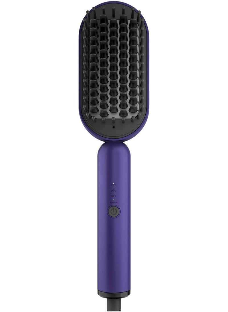 راش براش فرشاة فرد الشعر  - بنفسجي - Rush Brush S3 LITE  - Image 2