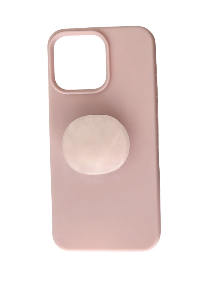 Eminence Voyager Marble Stone Phone Grip | Natural Stone Adhesive Phone Grip and Stand, Compatible with all phones and tablets  - Image 1