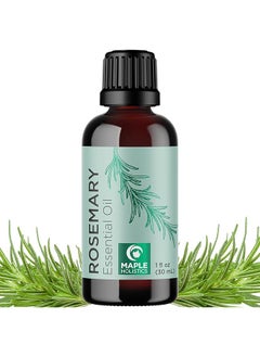 Pure Rosemary Oil For Hair Growth Undiluted Rosemary Essential Oil For Hair Skin And Nails And Refreshing Aromatherapy Oil For Diffusers 118Ml Rosemary 30 Ml