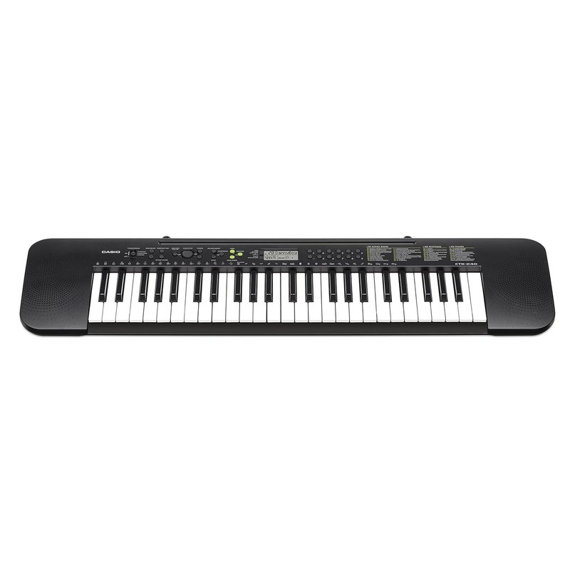 CASIO CTK-240 Musical Keyboard (Black) - Image 2