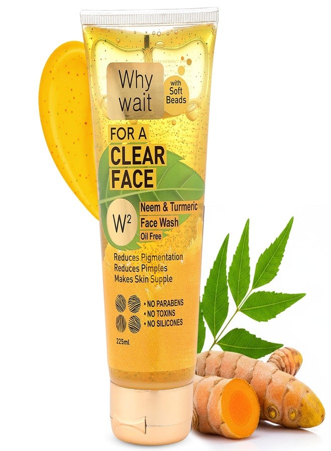 W2 Neem & Turmeric Face Wash | Daily Use Face Wash | Suitable for All Skin Types - 225 ml - Image 1