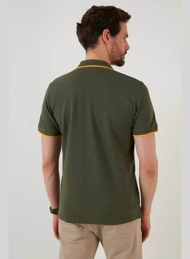 Buratti  Buratti 100% Cotton Buttoned Regular Fit Polo Collar T Shirt Men's POLO COLLAR T SHIRT 5902118 for Men | Best Price UAE