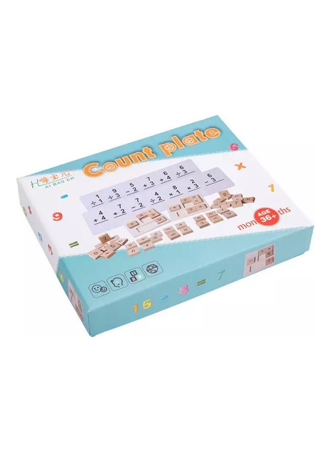 NIBEMINENT Wooden Counting Plate Set - Image 1