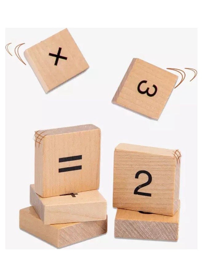 NIBEMINENT Wooden Counting Plate Set - Image 2