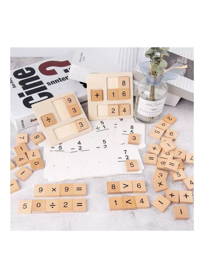 NIBEMINENT Wooden Counting Plate Set - Image 4