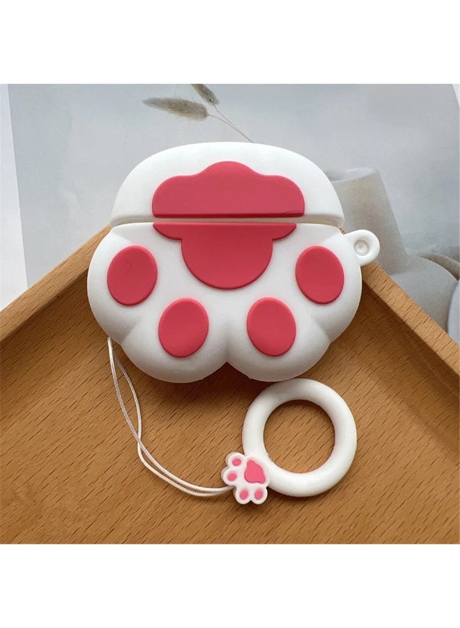 Case Soft Silicone Shockproof Cover for Apple Airpods 4 New 3D Cute Cartoon Creative Fun Case Skin with Keychain Design - Image 1