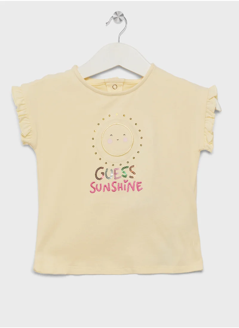 GUESS Infant Logo T-Shirt & Shorts Set